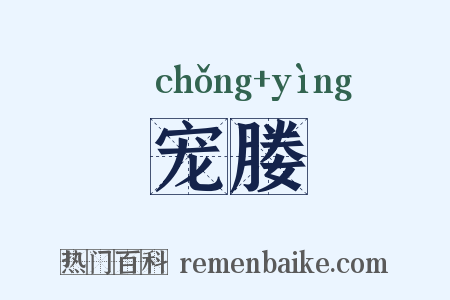 宠媵是什么意思的图片
